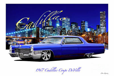 Achieving - 1967 Cadillac Coupe DeVille NYC Cruisn by Dave Koontz