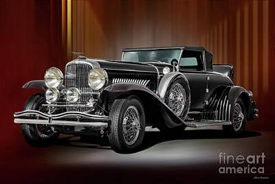 Abstract Animalia Royalty Free Images - 1931 Duesenberg J Murphy Roadster Royalty-Free Image by Dave Koontz