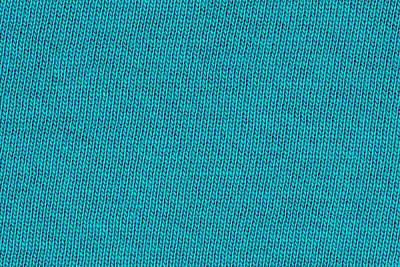 Royalty-Free and Rights-Managed Images - Blue knitting wool texture closeup photo background.  by Julien