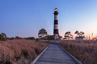 Royalty-Free and Rights-Managed Images - Bodie Island Lighthouse by Andrew Soundarajan