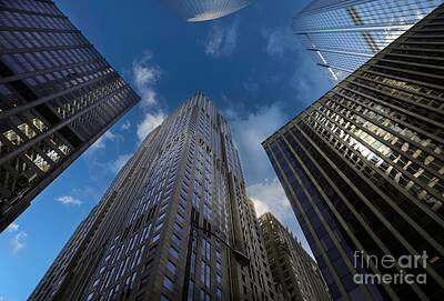 Skylines Royalty Free Images - Chicago Skyscrapers    Royalty-Free Image by Meehow
