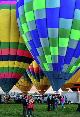 Abstract Animalia Royalty Free Images - Colorful Balloons Royalty-Free Image by Mark Chandler