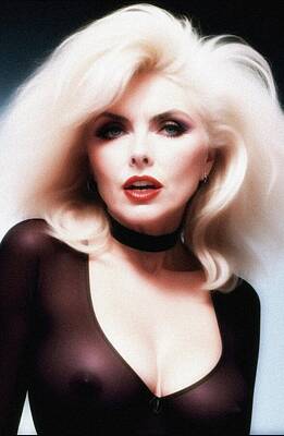 Jazz Royalty Free Images - Debbie Harry, Music Legend Royalty-Free Image by Esoterica Art Agency
