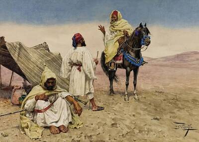 Royalty-Free and Rights-Managed Images - Desert Nomads by Giulio Rosati