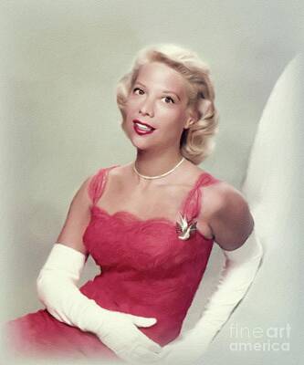 Grace Kelly Rights Managed Images - Dinah Shore, Actress and Singer Royalty-Free Image by Esoterica Art Agency