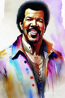 Jazz Royalty-Free and Rights-Managed Images - Lionel Richie, Music Legend by Esoterica Art Agency