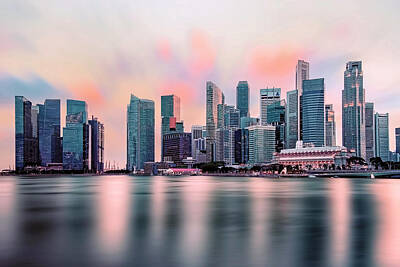 Royalty-Free and Rights-Managed Images - Marina Bay by Manjik Pictures