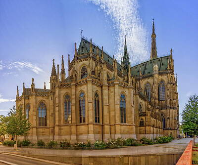 Chocolate Lover - New Cathedral of the Immaculate Conception, Neuer Dom, Linz, Aus by Elenarts - Elena Duvernay photo