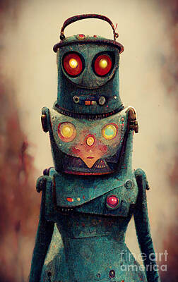 Royalty-Free and Rights-Managed Images - Robot granny by Sabantha