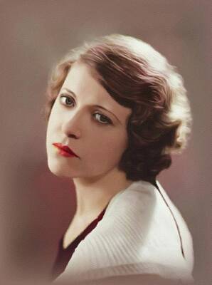 Recently Sold - Actors Rights Managed Images - Ruth Chatterton, Movie Legend Royalty-Free Image by Esoterica Art Agency