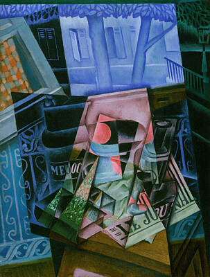 Still Life Royalty-Free and Rights-Managed Images - Still Life by Juan Gris by Mango Art