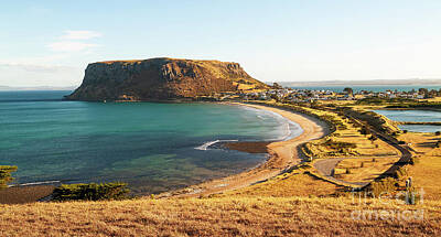 Beach Royalty-Free and Rights-Managed Images - The Nut Stanley Tasmania by THP Creative
