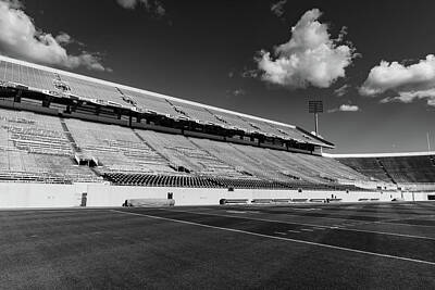 Football Royalty-Free and Rights-Managed Images - Inside Spartan Stadium on the campus of Michigan State University in East Lansing Michigan by Eldon McGraw