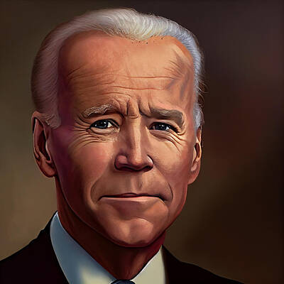 Politicians Mixed Media - Joe Biden by Stephen Smith Galleries