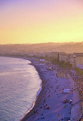 The Best Of Erin Hanson - The Promenade des Anglais in Nice, France by James Byard