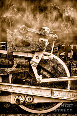 Landmarks Royalty-Free and Rights-Managed Images - 3 10 to Nowhere - Sepia by American West Legend