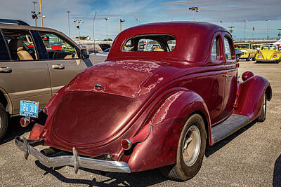 Animals And Earth Rights Managed Images - 1936 Ford Deluxe Model 68 5 Window Coupe Royalty-Free Image by Gestalt Imagery