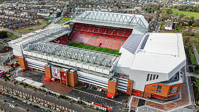 Football Royalty Free Images - Anfield Royalty-Free Image by Paul Madden
