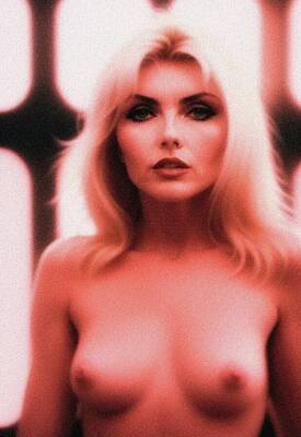 Musicians Photo Rights Managed Images - Debbie Harry, Music Legend Royalty-Free Image by Mary Bassett