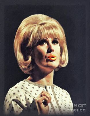 Jazz Rights Managed Images - Dusty Springfield, Music Legend Royalty-Free Image by Esoterica Art Agency