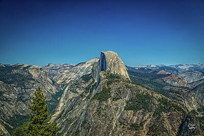 Go For Gold Rights Managed Images - Half Dome Yosemite National Park Royalty-Free Image by Gestalt Imagery