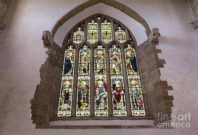 Target Eclectic Nature - Interior of the Saxon Sanctuary Church by Danaan Andrew