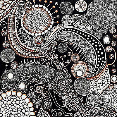 Royalty-Free and Rights-Managed Images - More Zentangles by Sabantha