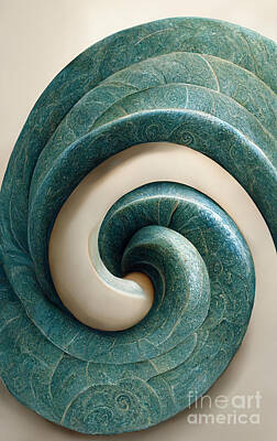 Royalty-Free and Rights-Managed Images - Stone spirals by Sabantha