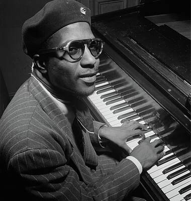 Musicians Photos - Thelonious Monk, Music Legend by Esoterica Art Agency