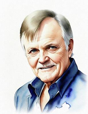 Musicians Paintings - Tommy Roe, Music Star by Sarah Kirk