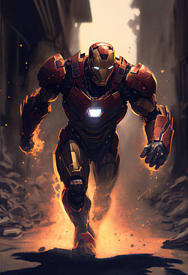 Comics Photos - Iron Man by Tim Hill
