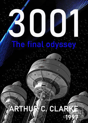 Science Fiction Mixed Media - 3001 The final odyssey artwork A by David Lee Thompson