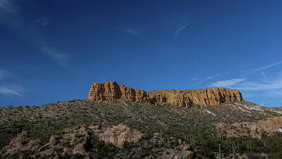 Movie Tees - Apache Trail Arizona  by Al Ungar