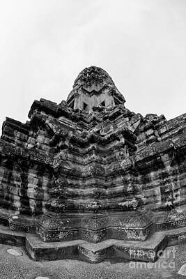 Lake Life Royalty Free Images - Angkor Wat Central Complex Royalty-Free Image by Danaan Andrew
