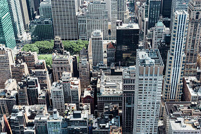 The Cactus Collection Rights Managed Images - Aerial view of New York from Empire State Building Royalty-Free Image by JJF Architects