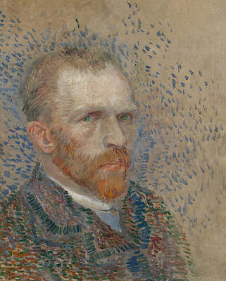 Royalty-Free and Rights-Managed Images - Self-Portrait by Vincent van Gogh by Mango Art