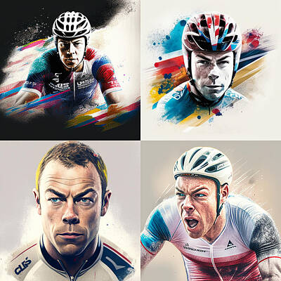 Royalty-Free and Rights-Managed Images - Sir Chris Hoy by Stephen Smith Galleries