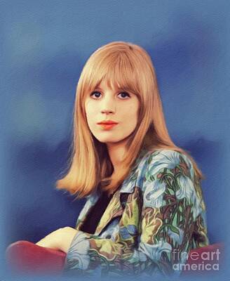 Outerspace Patenets - Marianne Faithfull, Music Legend by Esoterica Art Agency