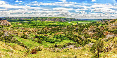 Trick Or Treat - Oxbow Overlook at Theodore Roosevelt National Park North Unit by Gestalt Imagery