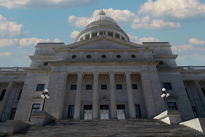 Politicians Photo Royalty Free Images - Arkansas state capitol Royalty-Free Image by Eldon McGraw