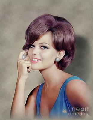 Celebrities Rights Managed Images - Claudia Cardinale, Movie Legend Royalty-Free Image by Esoterica Art Agency