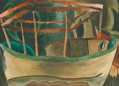 Royalty-Free and Rights-Managed Images - Fishboat by Arthur Dove by Mango Art