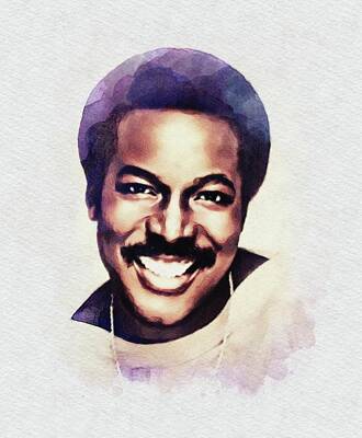 Musician Royalty Free Images - Wilson Pickett, Music Legend Royalty-Free Image by Esoterica Art Agency