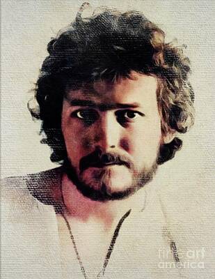 Mellow Yellow Rights Managed Images - Gordon Lightfoot, Music Legend Royalty-Free Image by Esoterica Art Agency