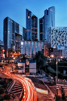 Paris Skyline Royalty-Free and Rights-Managed Images - La Defense by Manjik Pictures