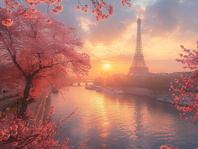 Cities Rights Managed Images - Paris, the city of Light Royalty-Free Image by Tim Hill