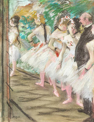 Royalty-Free and Rights-Managed Images - The Ballet by Edgar Degas by Mango Art