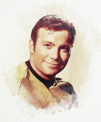 Catch Of The Day - William Shatner, Hollywood Legend by Esoterica Art Agency