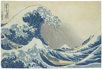Design Pics - Katsushika Hokusai by Artistic Rifki