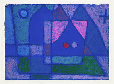 Royalty-Free and Rights-Managed Images - A little room in Venice painting in high resolution by Paul Klee. Original from the Kunstmuse by Celestial Images